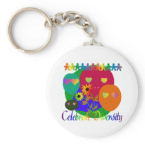 Celebrate Diversity Key Chains