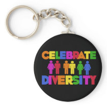 Celebrate Diversity Key Chains
