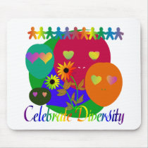 Celebrate Diversity Mouse Mat