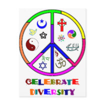 Celebrate Diversity Postcard