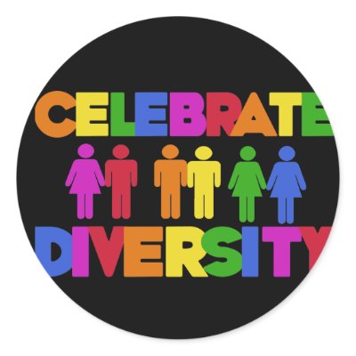 Celebrate Diversity Sticker by EllesPlanet