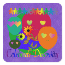 Celebrate Diversity Stickers