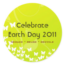 Celebrate Earth Day 2011 Sticker
