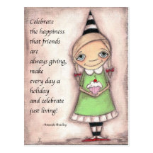 Celebrate Friends - Postcard
