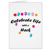 Celebrate Hack Card