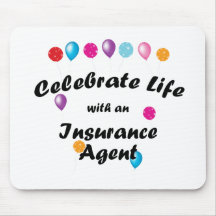 Celebrate Insurance Agent Mousepad
