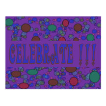 Celebrate Invitation Postcards