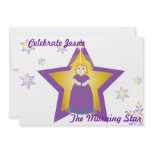 Celebrate Jesus The Morning Star-Customize invitations