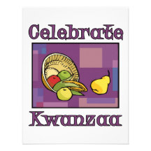 Celebrate Kwanzaa Fruit Custom Announcement
