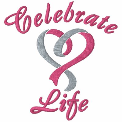 Celebrate Life Polo Shirt by Embroidery4U