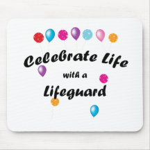 Celebrate Lifeguard Mouse Pads
