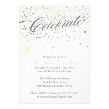 Celebrate New Year Personalized Announcement
