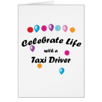 Celebrate Taxi Driver Card