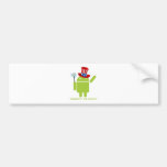 Celebrate The Fourth (Android Bug Droid) Bumper Sticker