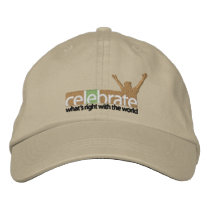 Celebrate-Whats-Right-no cut line RGB-300dpi Baseball Cap