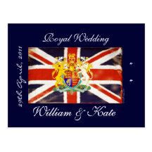 Celebrate William and Kate Postcard