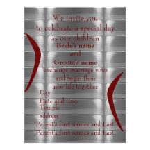 Celebrate with Us Invitations