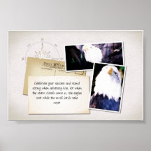 Celebrate your success-Eagle Poster