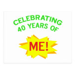 Celebrating 40 Years Of Me Postcards