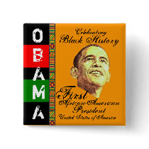 Celebrating Black History Button