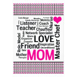 Celebrating Mom! Mother's Day or Mom's Birthday Custom Invitation