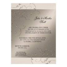 Célébration de 25 ans, 25ème invitation d'annivers