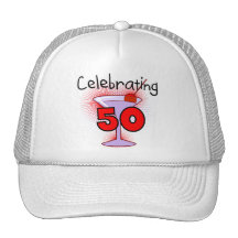 Célébration de 50 T-shirts et cadeaux Casquettes De Camionneur
