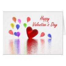Célébration de jour de Valentines Cartes De Vœux