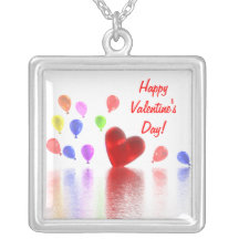 Célébration de jour de Valentines Pendentif