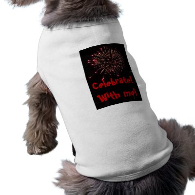 Celebration! Dog Tee by MAPASUE