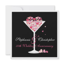 Celebration of Hearts Anniversary Party Invitation