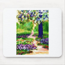 Celebration Sunny Flower Garden CricketDiane Mousepad