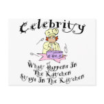 Celebrity Chef Post Cards