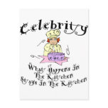 Celebrity Chef Postcards