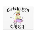 Celebrity Chef Postcard