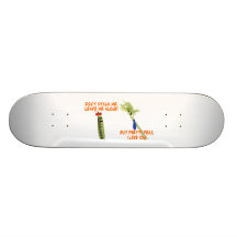Celery Stalker & Pretty Peas Skate Deck