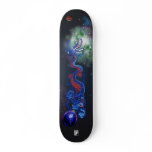 celestial dragon skate board deck