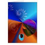 Celestial fossils greeting cards