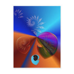 Celestial fossils postcards