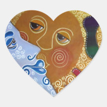 Celestial Heart Stickers