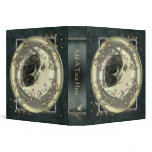 Celestial Moon Design 1.5" Avery Binder
