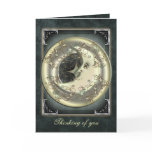 Celestial Moon Greetings and Note Cards