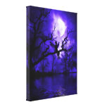 Celestial Night Wrapped Canvas Canvas Print