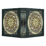 Celestial Sun Design 1.5" Avery Binder