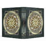 Celestial Sun Design 1" Avery Binder