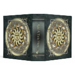 Celestial Sun Design 2" Avery Binder