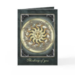 Celestial Sun Greetings and Note Cards