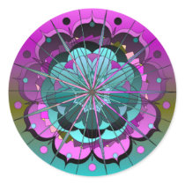 CelestialGlory2 Round Sticker