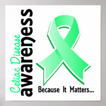 Celiac Disease Awareness 5 Posters