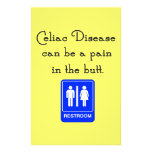 Celiac Disease Can Be A Pain In The Butt Stationery Design